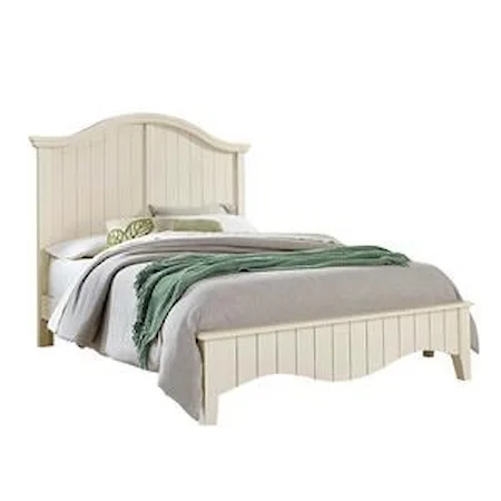 Queen Arched Bed with Slats